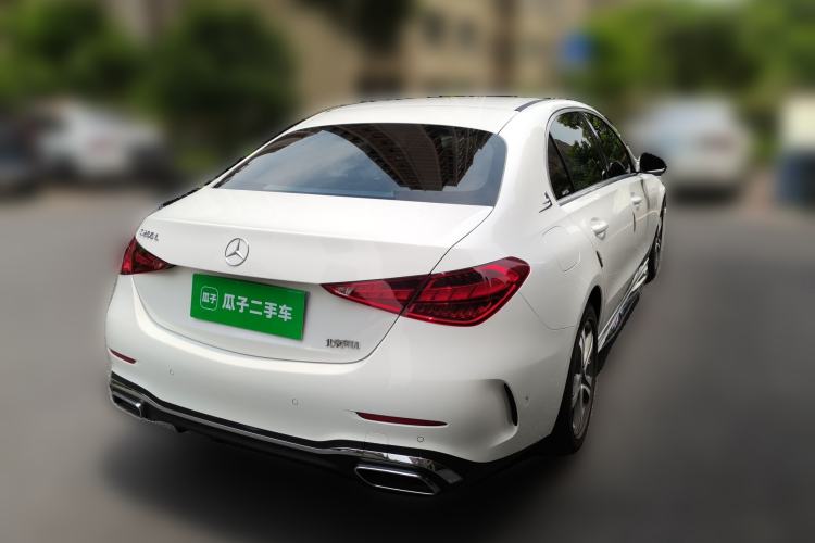 Used Mercedes-Benz C-Class 2022 C 200 L Sport Edition Rear Right 45 Deg
