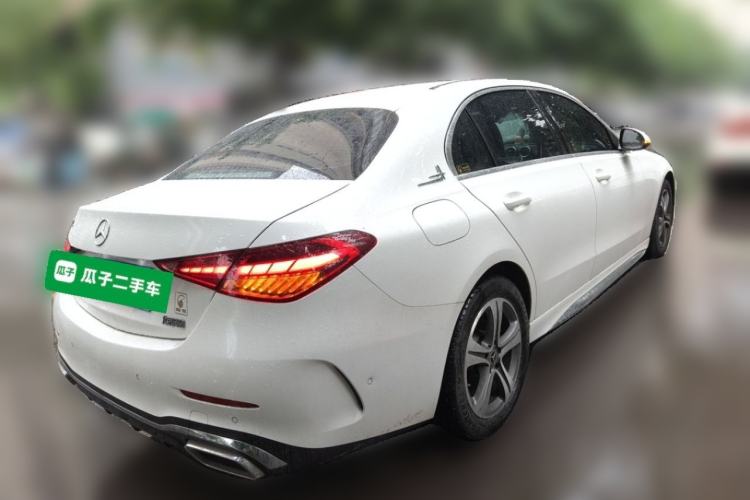 Used Mercedes-Benz C-Class 2022 C 200 L Sport Edition Rear Right 45 Deg