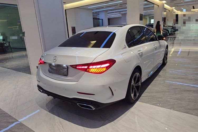 Used Mercedes-Benz C-Class 2022 Revised C 260 L Starry Night Sport Edition Rear Right 45 Deg