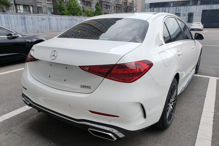 Used Mercedes-Benz C-Class 2022 C 260 L Sport Edition Rear Right 45 Deg