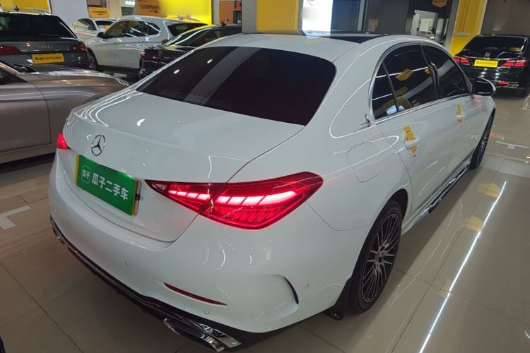 Used Mercedes-Benz C-Class 2022 C 260 L Sport Edition Rear Right 45 Deg