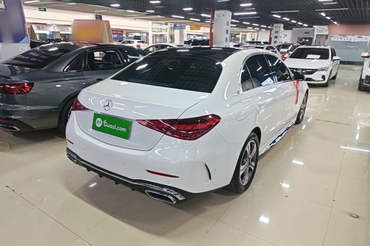 Used Mercedes-Benz C-Class 2022 C 200 L Sport Edition Rear Right 45 Deg