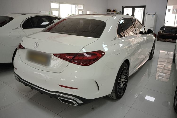 Used Mercedes-Benz C-Class 2022 C 260 L Sport Edition Rear Right 45 Deg