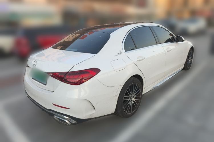 Used Mercedes-Benz C-Class 2022 C 260 L Sport Edition Rear Right 45 Deg