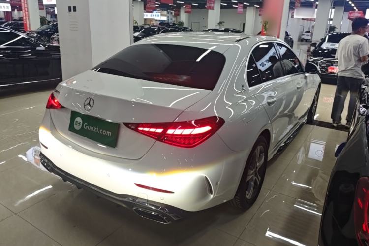 Used Mercedes-Benz C-Class 2022 C 200 L Sport Edition Rear Right 45 Deg