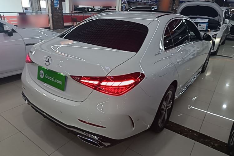 Used Mercedes-Benz C-Class 2022 Restyled C 200 L Sport Edition Rear Right 45 Deg