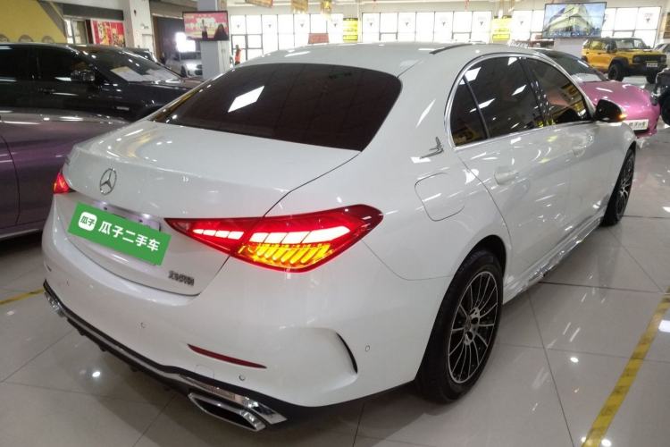 Used Mercedes-Benz C-Class 2022 Restyled C 200 L Sport Edition Rear Right 45 Deg