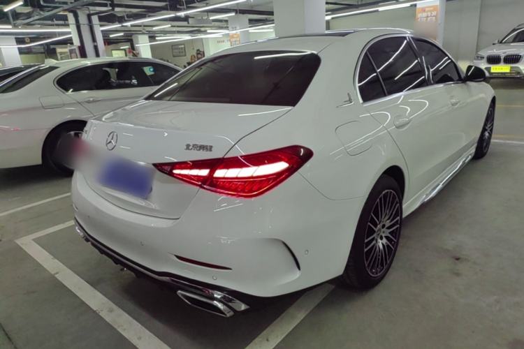 Used Mercedes-Benz C-Class 2022 Restyled C 260 L Sport Edition Rear Right 45 Deg