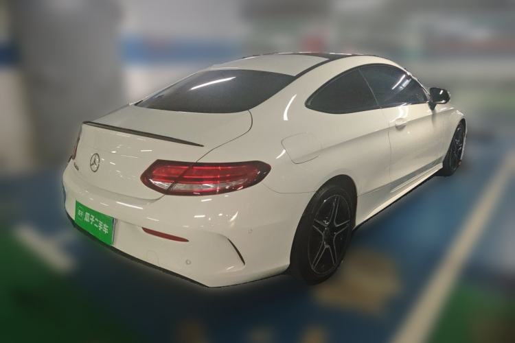 Used Mercedes-Benz C-Class 2022 Refreshed C 260 Coupe Rear Right 45 Deg