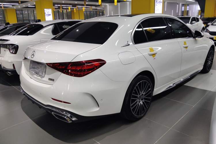 Used Mercedes-Benz C-Class 2022 C 260 L Sport Edition Rear Right 45 Deg