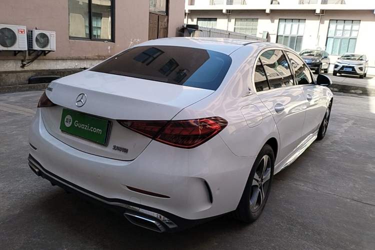 Used Mercedes-Benz C-Class 2022 C 200 L Sport Edition Rear Right 45 Deg