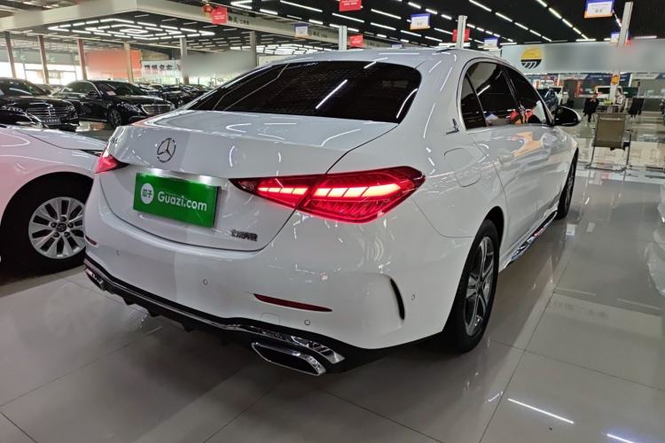 Used Mercedes-Benz C-Class 2022 Restyled C 200 L Sport Edition Rear Right 45 Deg
