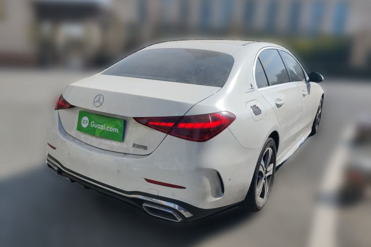 Used Mercedes-Benz C-Class 2022 Restyled C 200 L Sport Edition Rear Right 45 Deg