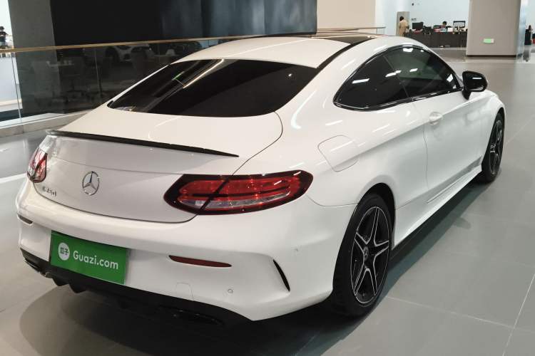 Used Mercedes-Benz C-Class 2022 Refreshed C 260 Coupe Rear Right 45 Deg
