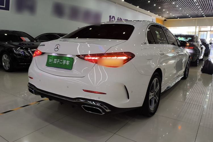 Used Mercedes-Benz C-Class 2022 Restyled C 200 L Sport Edition Rear Right 45 Deg