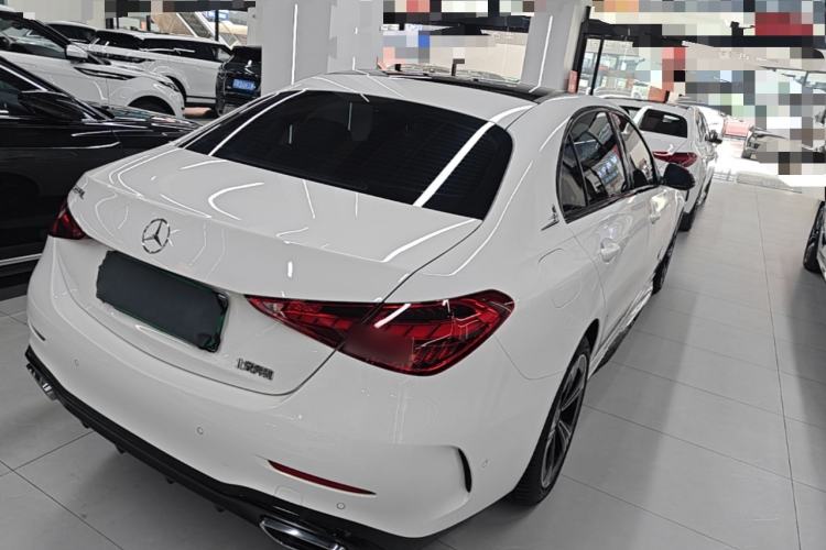 Used Mercedes-Benz C-Class 2022 Revised C 260 L Starry Night Sport Edition Rear Right 45 Deg