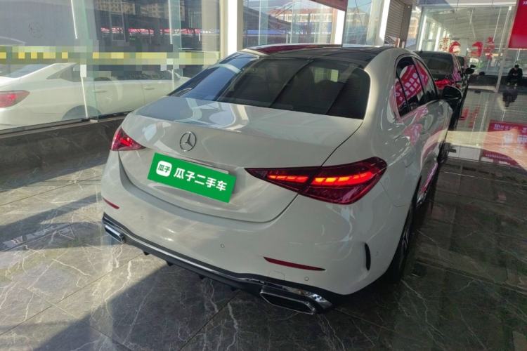 Used Mercedes-Benz C-Class 2022 C 200 L Sport Edition Rear Right 45 Deg