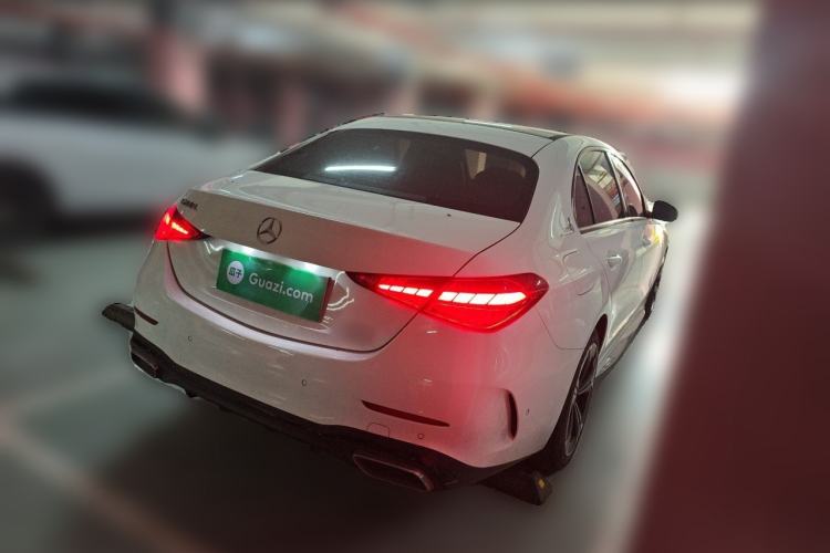 Used Mercedes-Benz C-Class 2022 Revised C 260 L Starry Night Sport Edition Rear Right 45 Deg