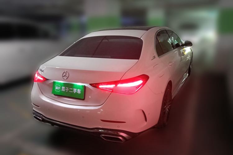 Used Mercedes-Benz C-Class 2022 C 260 L Sport Edition Rear Right 45 Deg