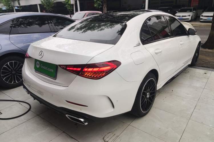 Used Mercedes-Benz C-Class 2022 C 200 L Sport Edition Rear Right 45 Deg