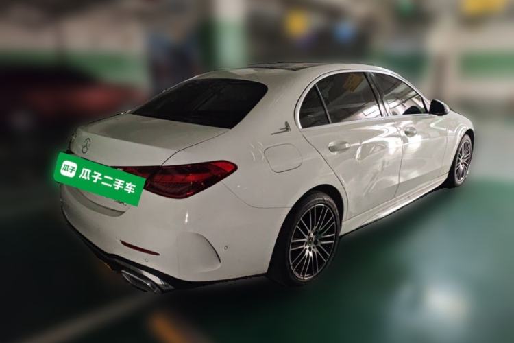 Used Mercedes-Benz C-Class 2022 C 260 L Sport Edition Rear Right 45 Deg
