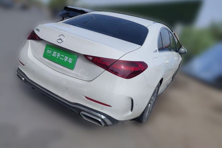 Used Mercedes-Benz C-Class 2022 C 200 L Sport Edition Rear Right 45 Deg