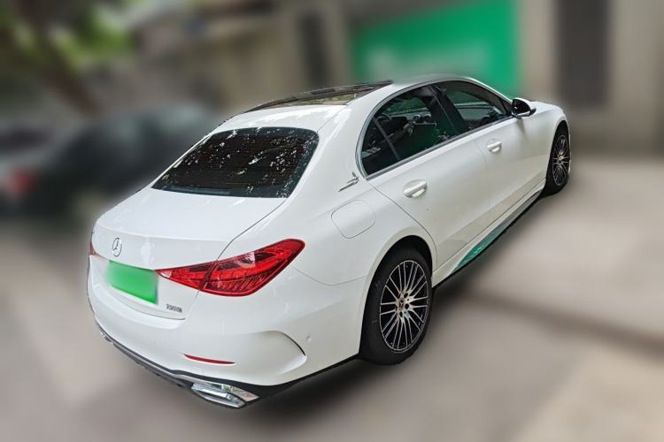 Used Mercedes-Benz C-Class 2022 Revised C 260 L Starry Night Sport Edition Rear Right 45 Deg