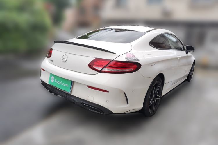 Used Mercedes-Benz C-Class 2022 Refreshed C 260 Coupe Rear Right 45 Deg