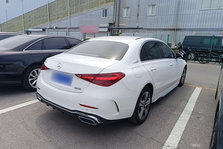 Used Mercedes-Benz C-Class 2022 C 200 L Sport Edition Rear Right 45 Deg