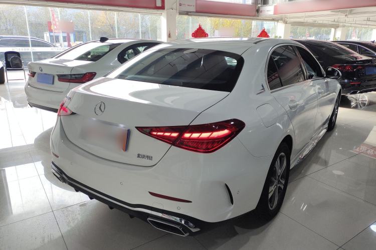 Used Mercedes-Benz C-Class 2022 C 200 L Sport Edition Rear Right 45 Deg