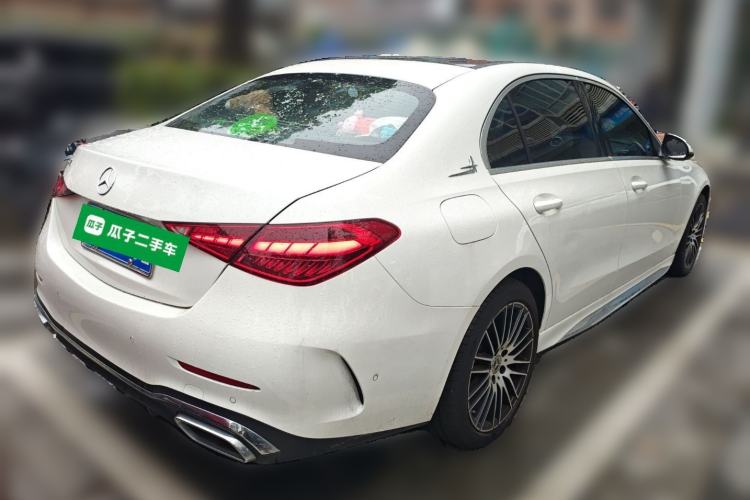 Used Mercedes-Benz C-Class 2022 C 260 L Sport Edition Rear Right 45 Deg