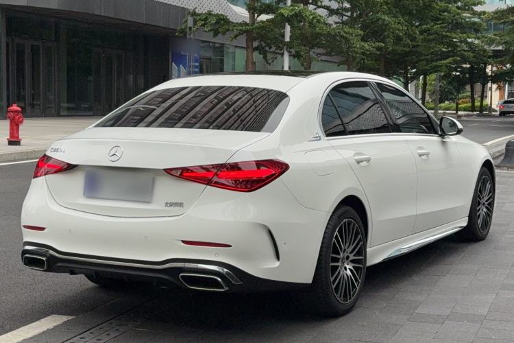 Used Mercedes-Benz C-Class 2022 C 260 L Sport Edition Rear Right 45 Deg