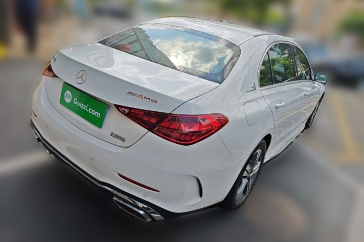 Used Mercedes-Benz C-Class 2022 C 200 L Sport Edition Rear Right 45 Deg