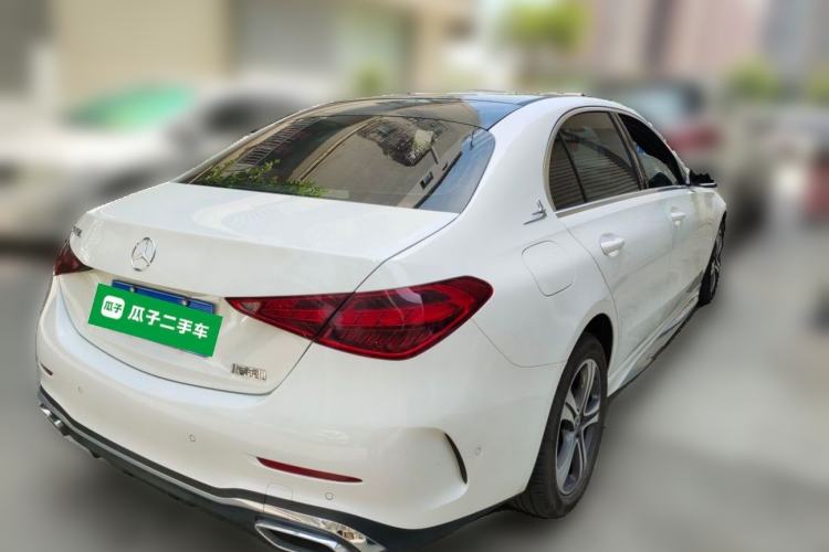 Used Mercedes-Benz C-Class 2022 C 200 L Sport Edition Rear Right 45 Deg