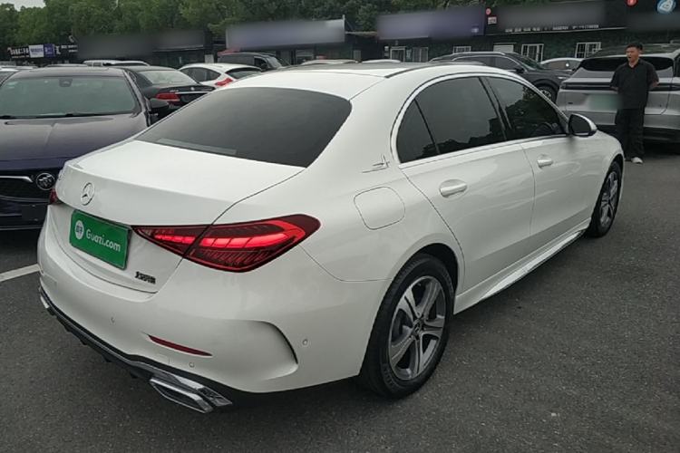 Used Mercedes-Benz C-Class 2022 Restyled C 200 L Sport Edition Rear Right 45 Deg