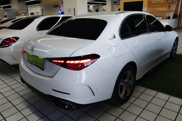 Used Mercedes-Benz C-Class 2022 Restyled C 200 L Sport Edition Rear Right 45 Deg