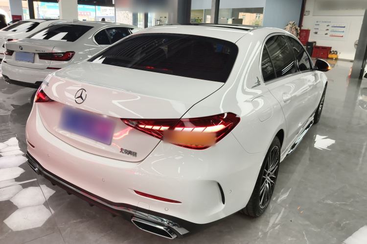 Used Mercedes-Benz C-Class 2022 Restyled C 260 L Sport Edition Rear Right 45 Deg