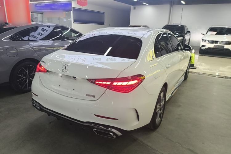 Used Mercedes-Benz C-Class 2022 C 200 L Sport Edition Rear Right 45 Deg