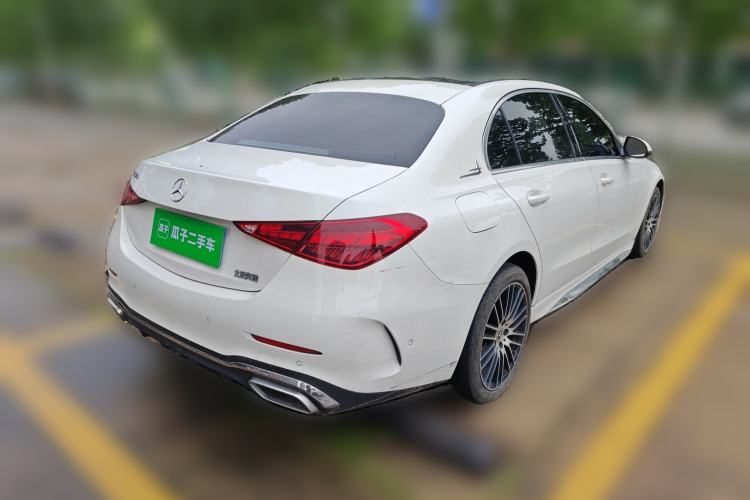 Used Mercedes-Benz C-Class 2022 C 260 L Sport Edition Rear Right 45 Deg