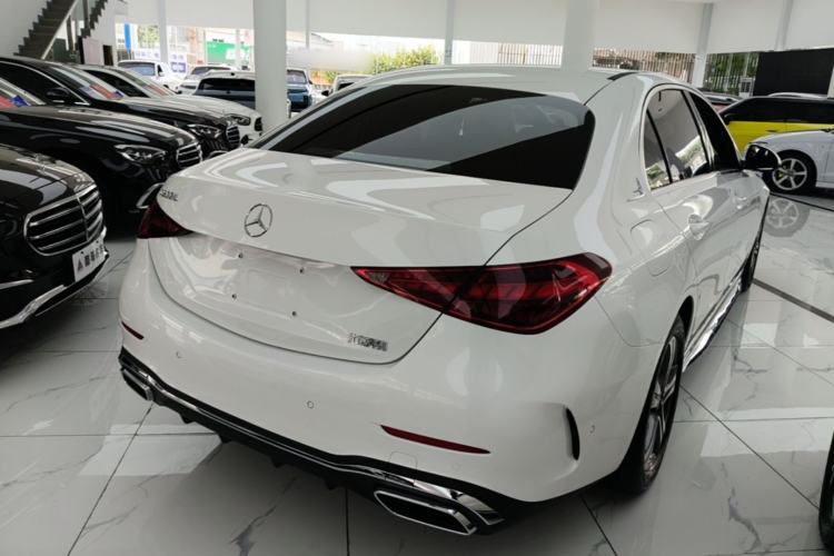 Used Mercedes-Benz C-Class 2022 C 200 L Sport Edition Rear Right 45 Deg