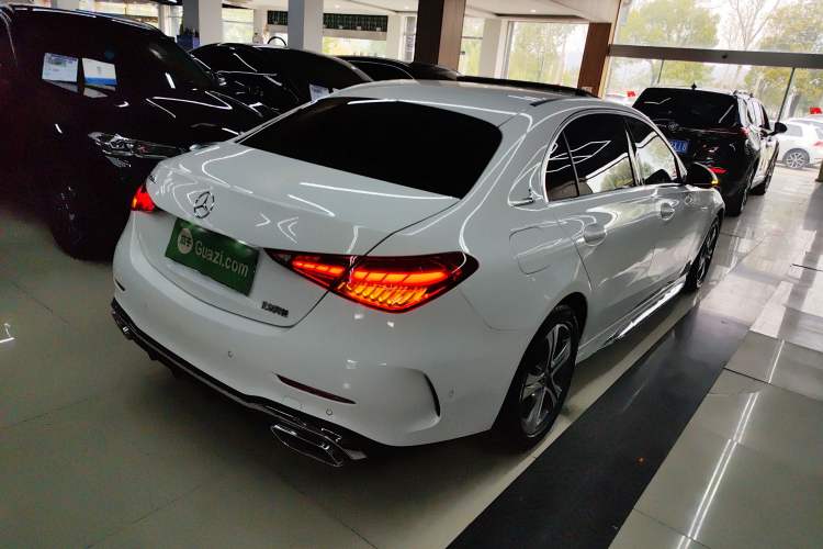 Used Mercedes-Benz C-Class 2022 C 200 L Sport Edition Rear Right 45 Deg
