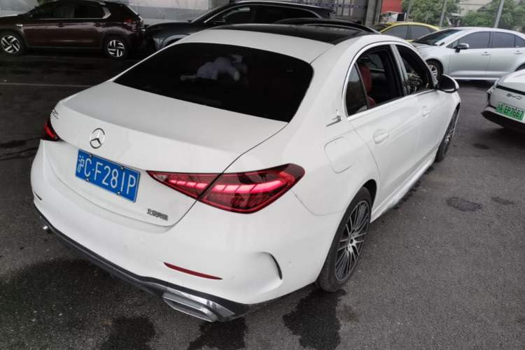 Used Mercedes-Benz C-Class 2022 C 260 L Rear Right 45 Deg