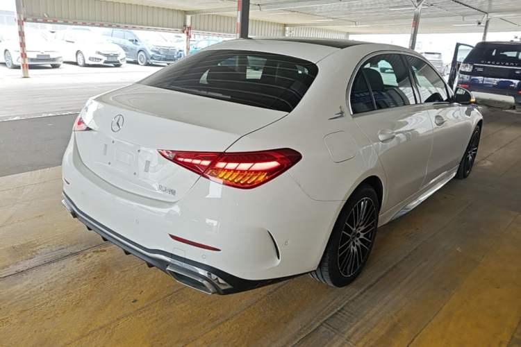 Used Mercedes-Benz C-Class 2022 Restyled C 260 L Sport Edition Rear Right 45 Deg