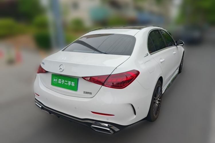 Used Mercedes-Benz C-Class 2022 Restyled C 260 L Sport Edition Rear Right 45 Deg