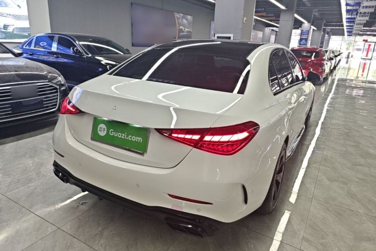 Used Mercedes-Benz C-Class 2022 Revised C 260 L Starry Night Sport Edition Rear Right 45 Deg