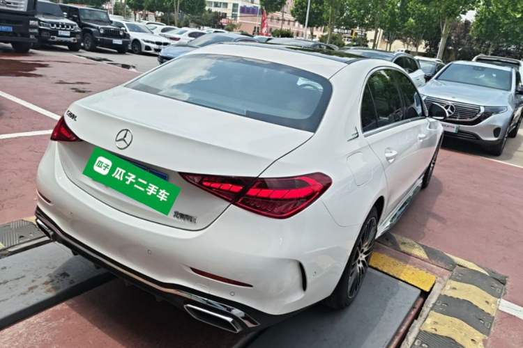 Used Mercedes-Benz C-Class 2022 Restyled C 260 L Sport Edition Rear Right 45 Deg