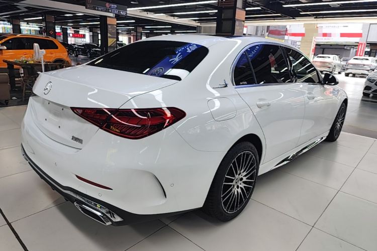 Used Mercedes-Benz C-Class 2022 C 260 L Sport Edition Rear Right 45 Deg
