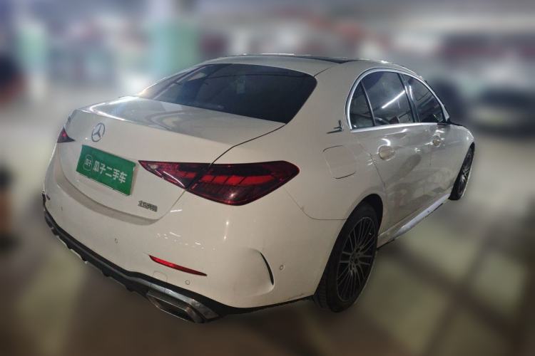 Used Mercedes-Benz C-Class 2022 Restyled C 260 L Sport Edition Rear Right 45 Deg