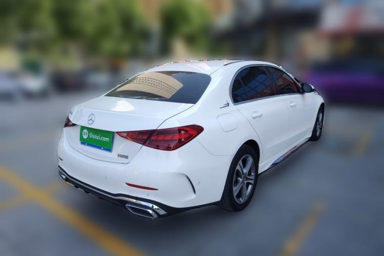 Used Mercedes-Benz C-Class 2022 Restyled C 200 L Sport Edition Rear Right 45 Deg