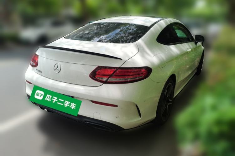 Used Mercedes-Benz C-Class 2022 Refreshed C 260 Coupe Rear Right 45 Deg